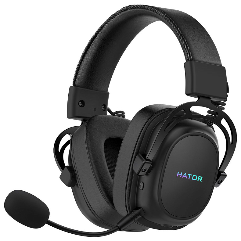 Навушники HATOR Hypergang 2 Wireless Tri-Mode Black (HTA-950)