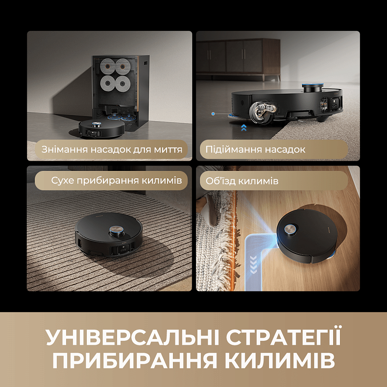 Робот-пылесос моющий Dreame Bot Matrix10 Ultra White