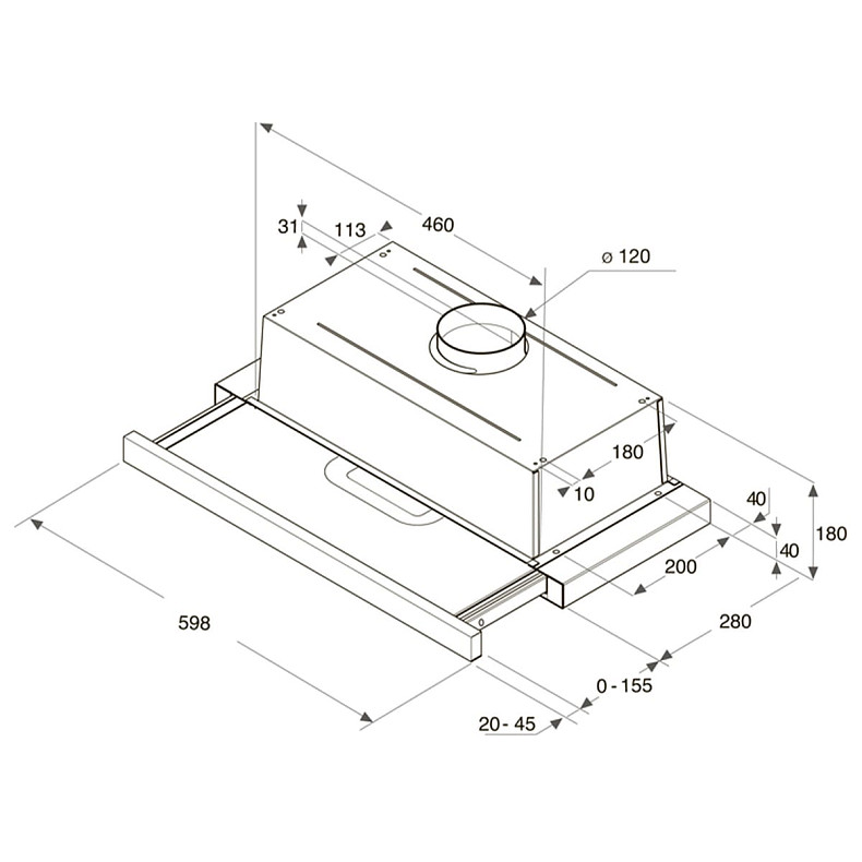Вытяжка кухонная Whirlpool AKR750GK