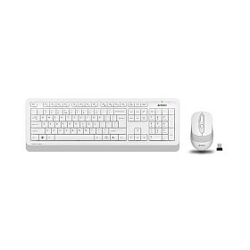 Комплект (клавіатура + миша) A4tech FG1010 White