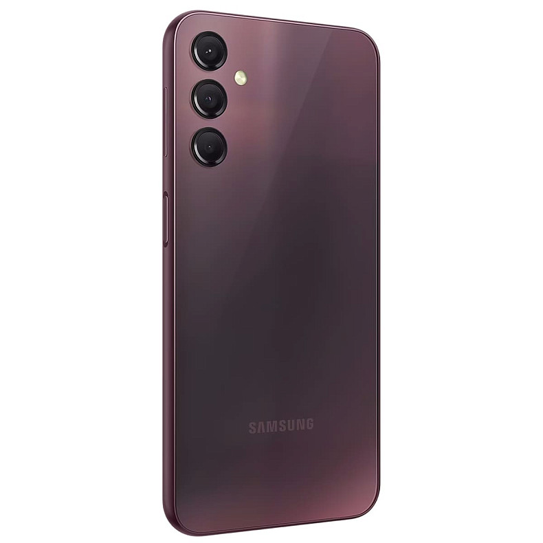 Смартфон Samsung Galaxy A24 SM-A245 6/128GB Dual Sim Dark Red (SM-A245FDRVSEK)