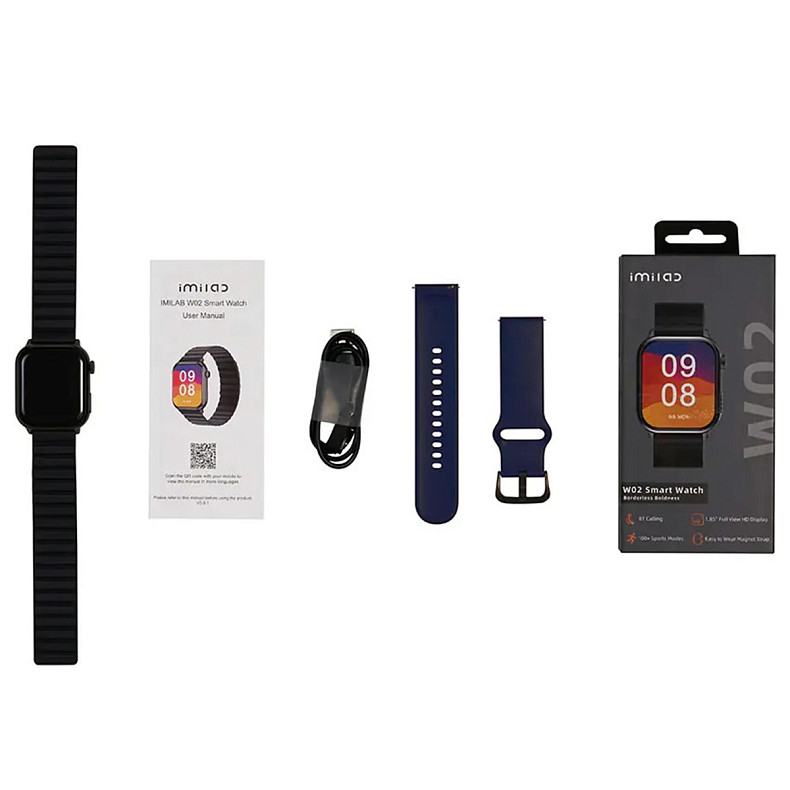 Смарт-часы Xiaomi iMiLab Smart Watch W02 Black (IMISW02)