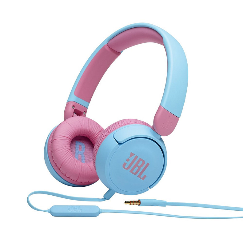 Наушники для детей JBL JR 310 Blue (JBLJR310BLU) - ПУ