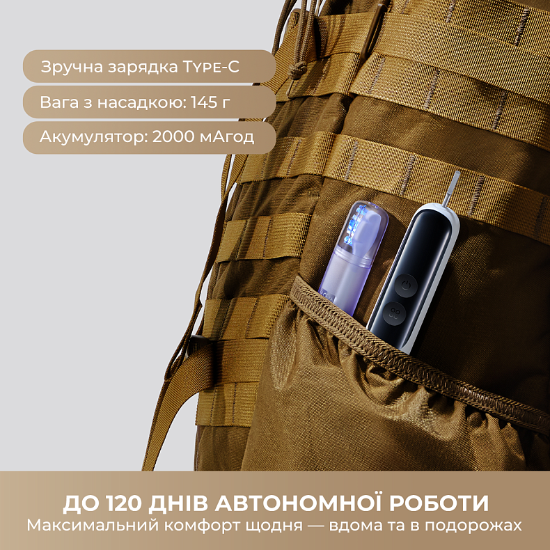 Электрическая зубная щетка MOVA Fresh 20 Sensus-White