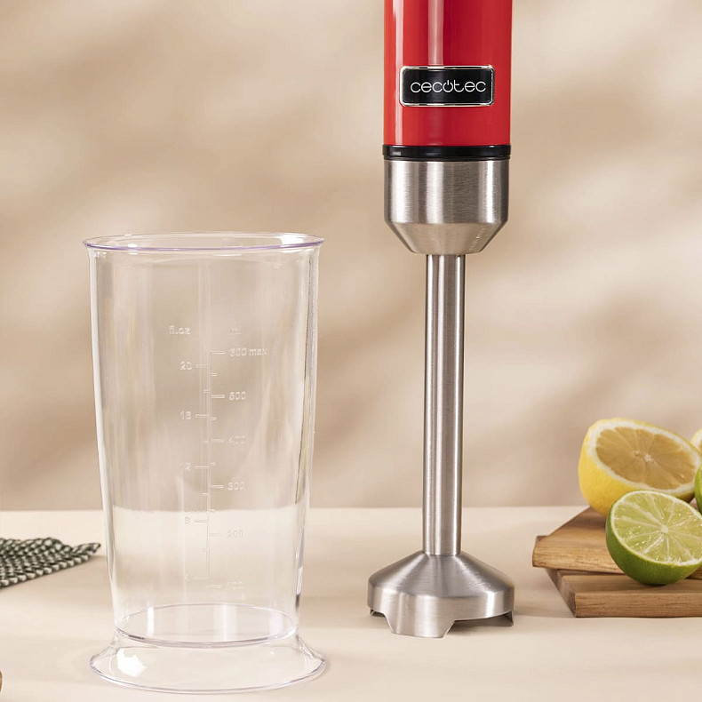 Блендер CECOTEC Power Retro 1200MAX Cream&Crush Red