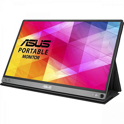 Монітор Asus 15.6" MB16AP IPS Dark Gray (90LM0381-B02170)