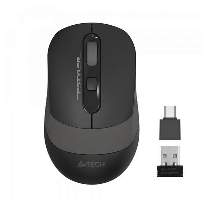 Бездротова миша A4Tech Fstyler FG10CS Air2, сірого кольору