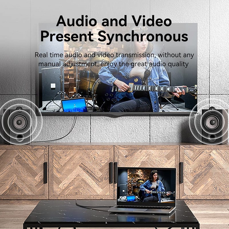 Кабель HDMI M - M, 5.0 м, V2.0, 4K 60Гц, PVC type, чорний, Vention