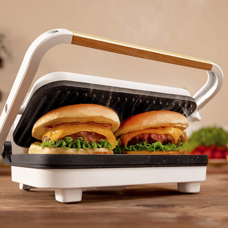 Гриль електричний CECOTEC Rock'nGrill 1200 Wood W