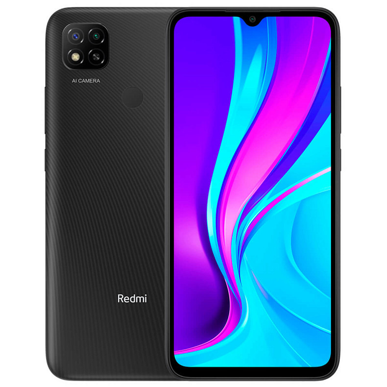 Смартфон Xiaomi Redmi 9C 3/64GB Dual Sim Midnight Gray