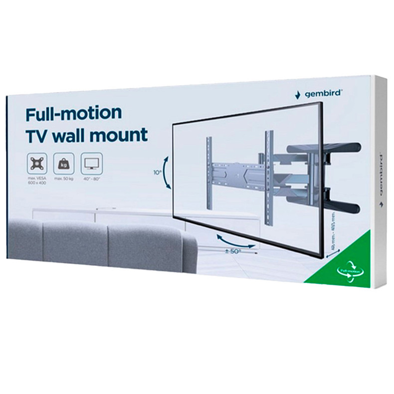 Кріплення для TV Gembird WM-80ST-01