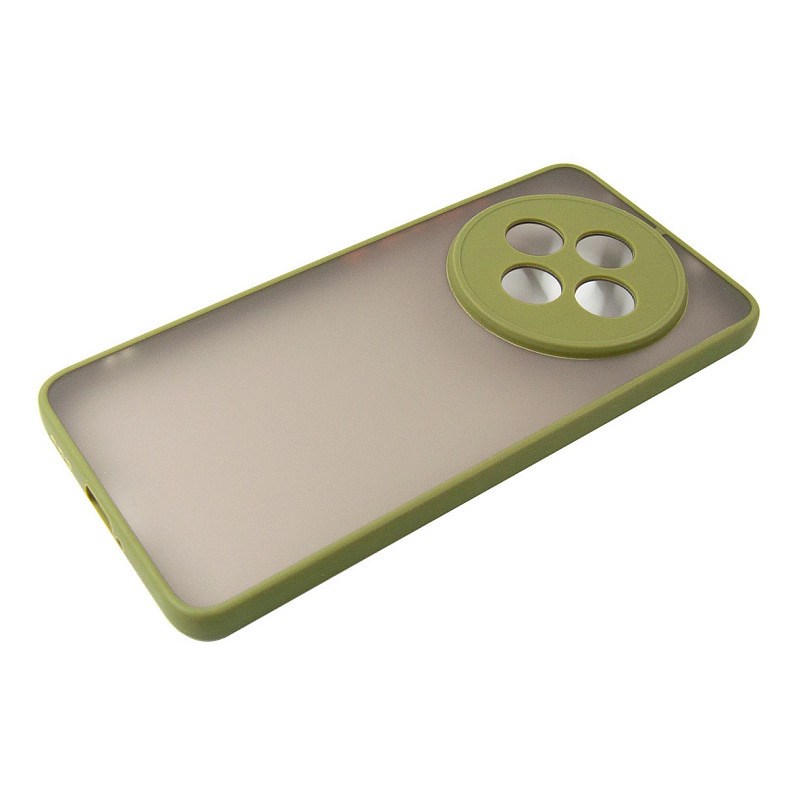 Чeхол-накладка Dengos Matt для Oppo Reno 12F/FS Green (DG-TPU-MATT-148)