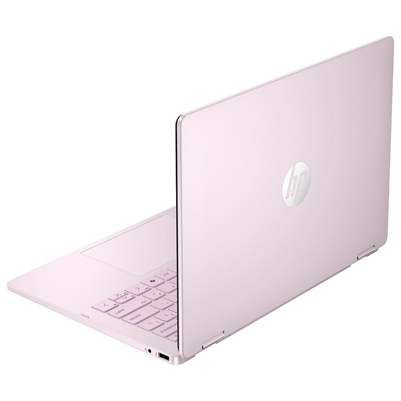 Ноутбук HP OmniBook 5 Flip x360 14" WUXGA IPS Touch, Intel 3-100U, 8GB, F512GB, UMA, DOS, рожевий