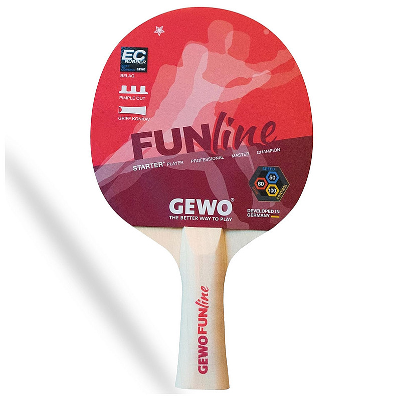 Ракетка для настільного тенісу Gewo Bat Fun-Starter FL (96990000)