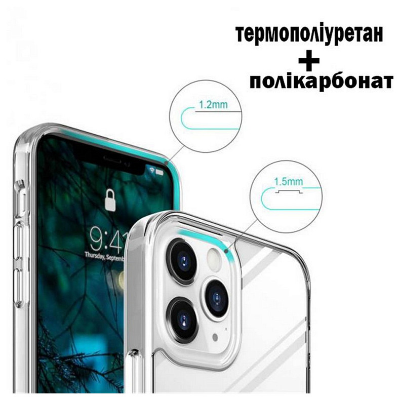 Чохол-накладка BeCover Space Case для Apple iPhone 13 Pro Transparancy (707796)