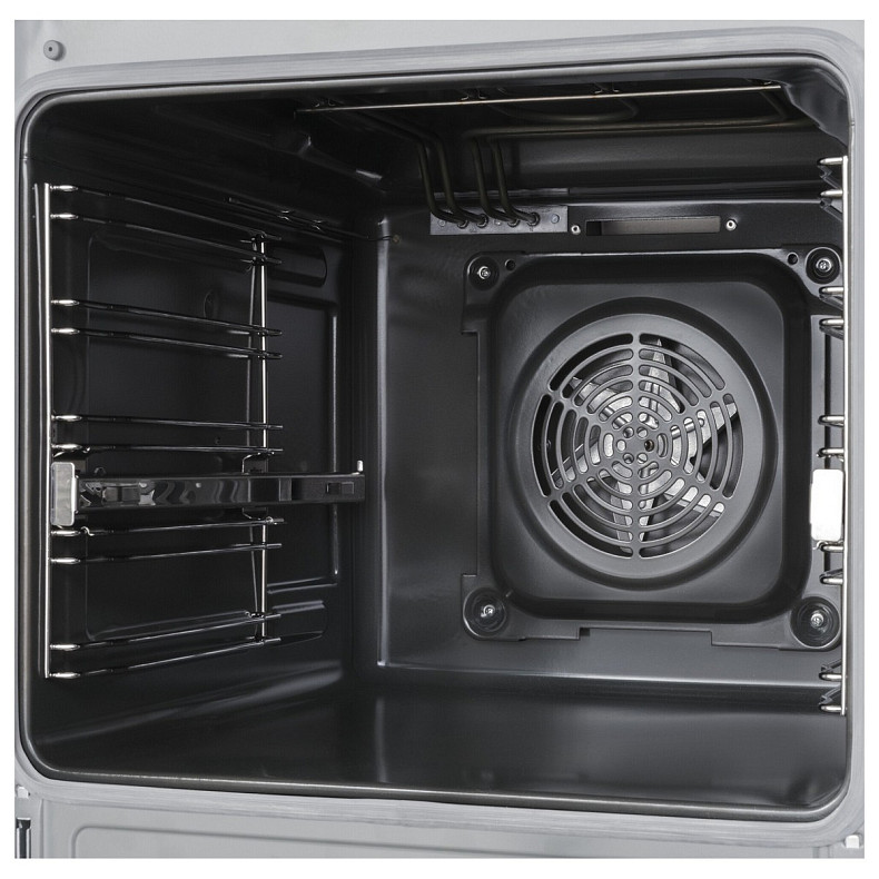 Плита Hansa електрична, 60х60см, 65л, дисплей, нержавіюча сталь