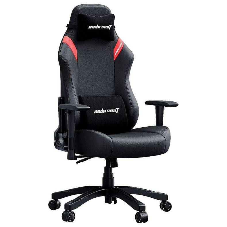 Крісло ігрове Anda Seat Luna Black/Red Size L