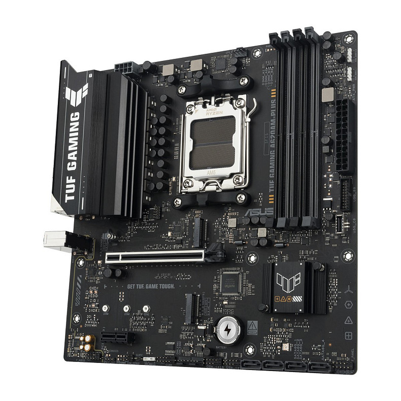 Материнcька плата ASUS TUF GAMING A620AM-PLUS sAM5 A620 4xDDR5 HDMI DP mATX