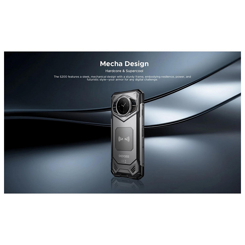 Смартфон Doogee S200 12/256GB Gray