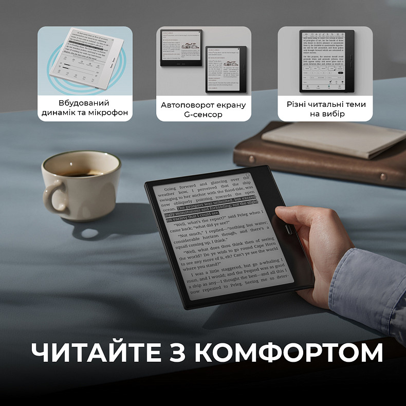 Електронна книга BOOX Go Color 7 Gen2 Black (bundle pack)