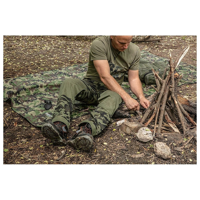 Дождевик тент Neo Tools Camo, 3в1, 124х142см, камуфляж (63-132)