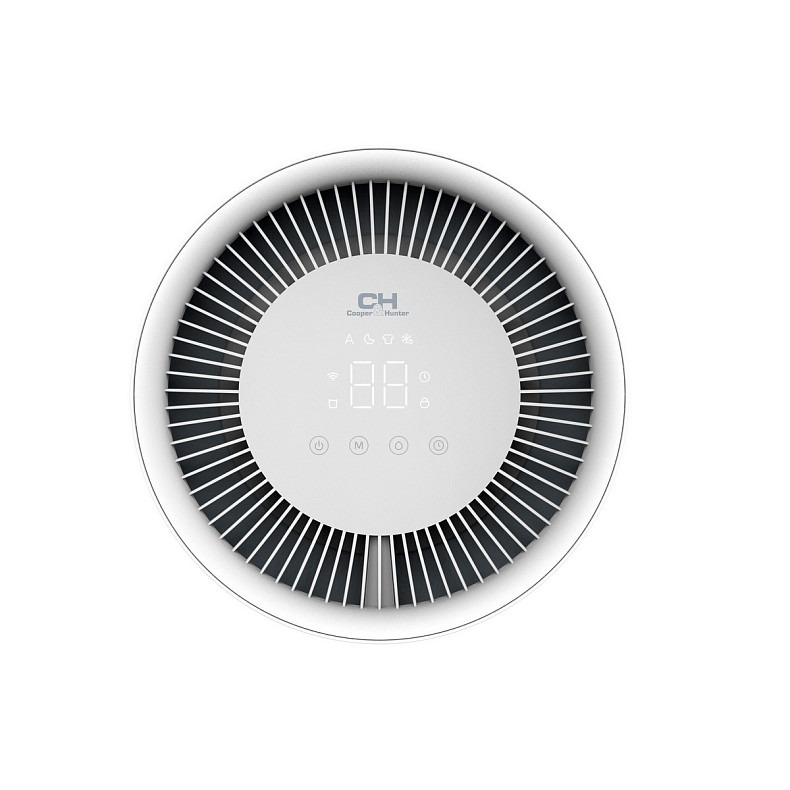 Осушитель воздуха Cooper&Hunter CH-D008WDC-16LDWF, 16л.в сутки, 22м.кв, 140м3/час, 200Вт, дисплей,