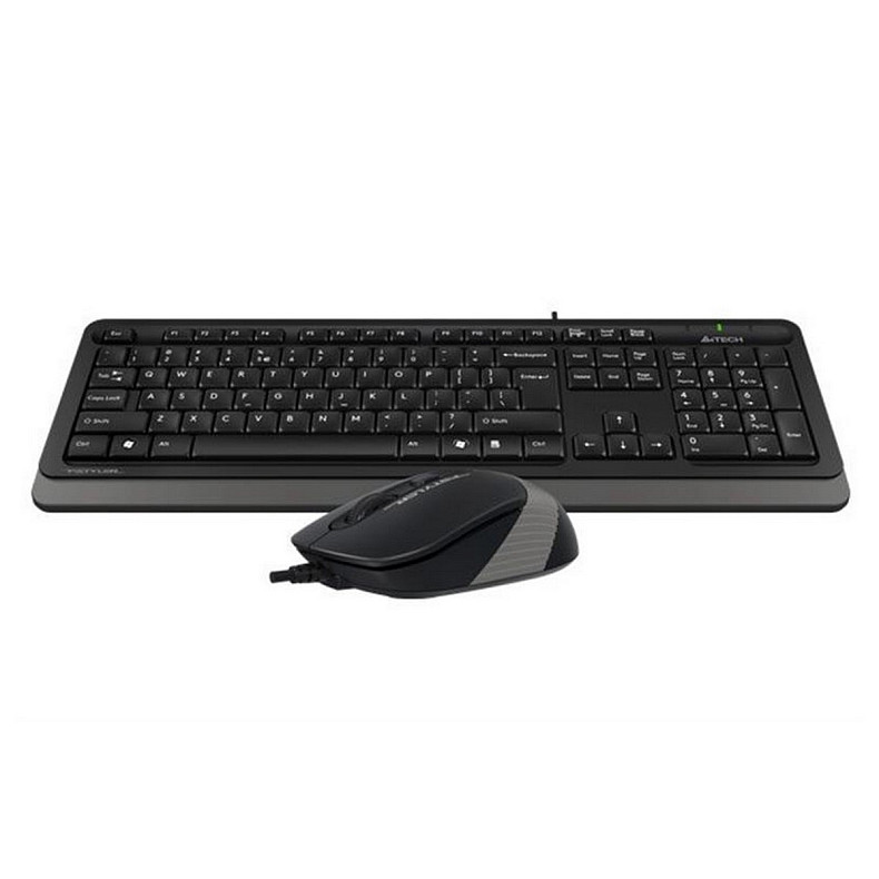 Комплект (Клавіатура, Миша) A4Tech F1010 Black/Grey USB