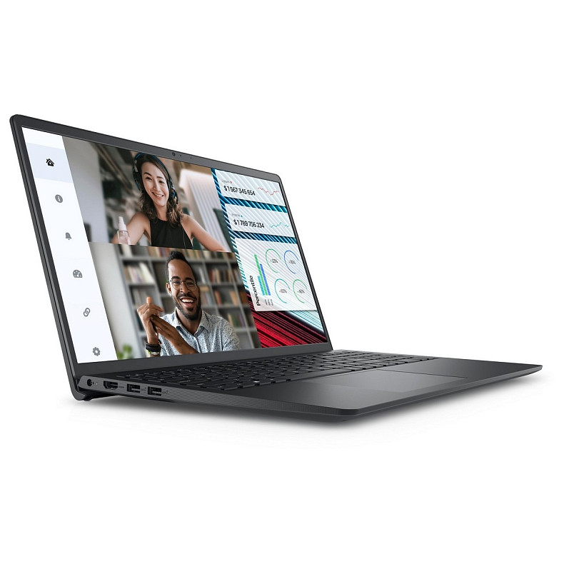 Ноутбук Dell Vostro 3520 15.6" FHD AG, Intel i5-1235U, 16GB, F512GB, UMA, Win11P, черный