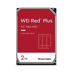 Жесткий диск WD 2.0TB Red Plus 5400rpm 128MB (WD20EFZX)