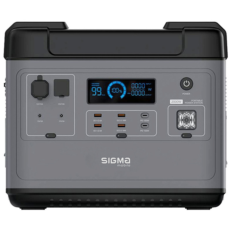 Зарядна станція Sigma mobile X-Power SI625APS Power Station Grey (4827798424612)