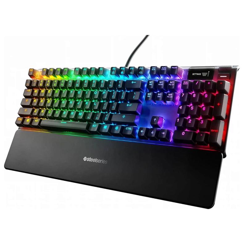 Клавиатура механическая STEELSERIES APEX 7, red switch (64636)