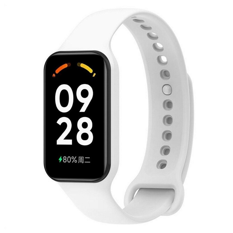 Силіконовий ремінець BeCover для Xiaomi Redmi Smart Band 2 White (709371)