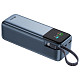 УМБ Sandberg 27000mAh 240W PD, USB-A, USB-C In/Out, with built-in Type-C cable 140W