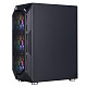 Корпус 1stPlayer X6-4F1 Black 600W (X6-BK-4F1-PS-600FK-EU)