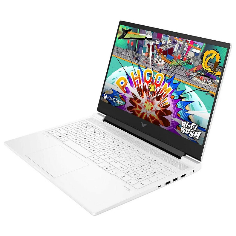 Ноутбук HP Victus 16-s1014ua 16.1" FHD IPS,300n/Ryz5 8645HS (5.0)/32Gb/SSD1Tb/RTX 4060,8GB/Підсв/DOS/Білий