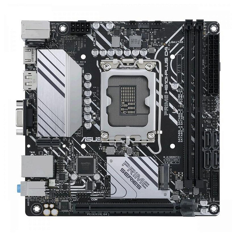 Материнская плата Asus Prime H610I-Plus D4-CSM Socket 1700