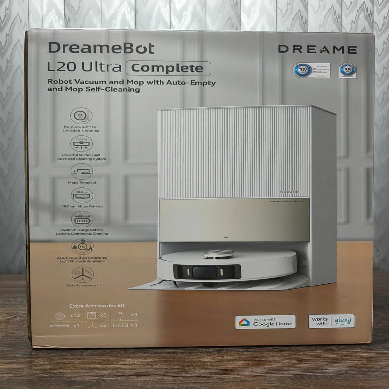 Робот-пылесос моющий Dreame L20 Ultra Complete  -  Уценка