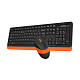 Комплект (клавіатура, миша) A4Tech Bloody FG1010 Orange USB