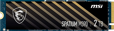 SSD диск MSI Spatium M390 2TB M.2 2280 PCIe 3.0 x4 NVMe 3D NAND TLC (S78-440Q350-P83)