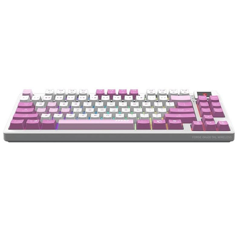 Клавіатура MSI FORGE GK600 TKL Gaming Violet UA