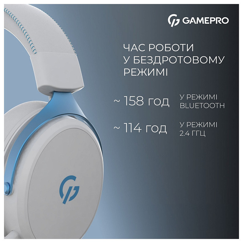 Гарнітура GamePro Asgard Skadi White (HSW191WB)