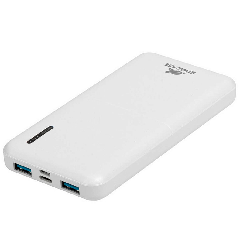 Універсальна мобільна батарея Rivacase Rivapower VA2532 QC3.0 PD3.0 20W 10000mAh White