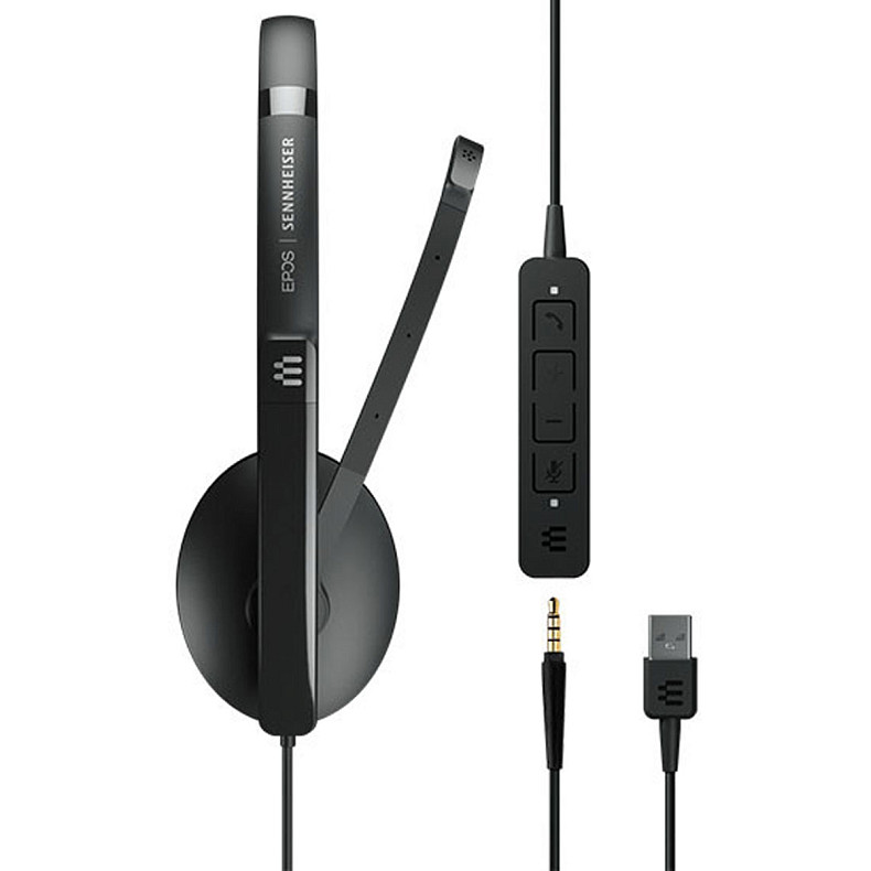 Навушники з мікрофоном Sennheiser EPOS ADAPT 165T USB II (1000902)