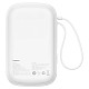 Универсальная мобильная батарея Baseus Qpow Pro+ 20000mAh 22,5W, 1xLightning, 1xUSB-A, 1xType-C, with built-in USB-C Cable White