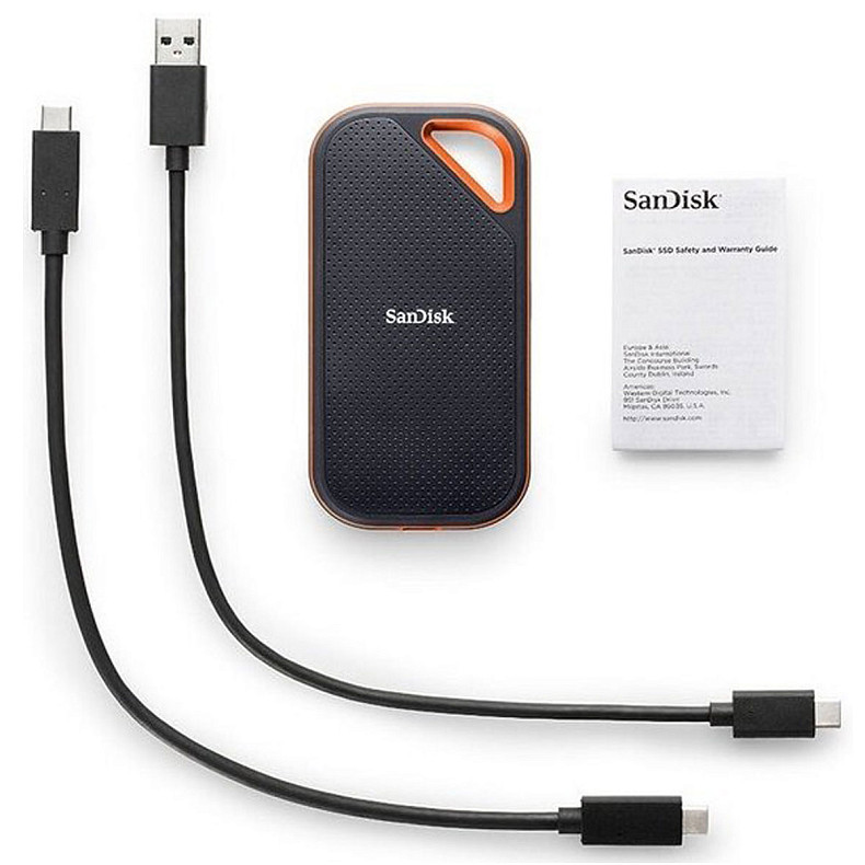 SSD диск SanDisk 2TB USB 3.2 Gen 2x2 Type-C E81