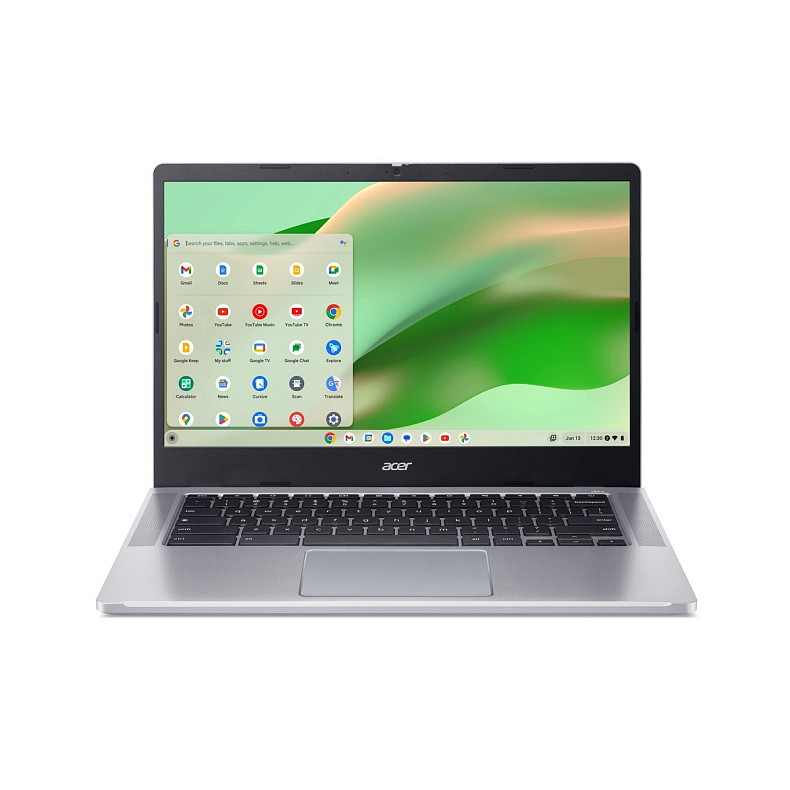 Ноутбук Acer Chromebook CB314-4H 14" FHD IPS, Intel i3-N305, 8GB, F512GB, UMA, ChromeOS, серебристый