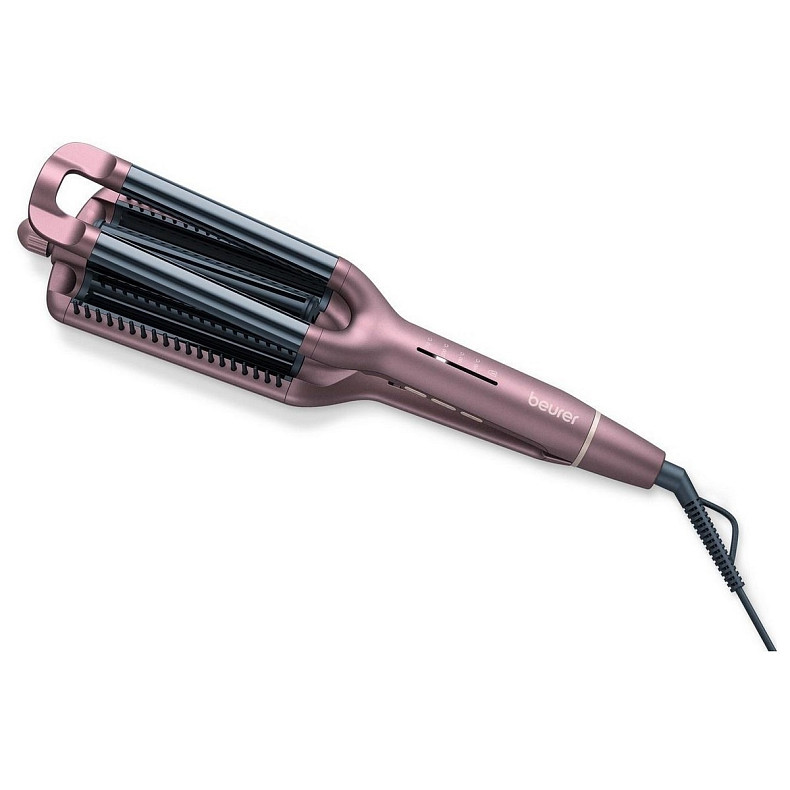 Плойка Beurer для волн, 120Вт 160–210°C, керамика, Soft Touch, розовый