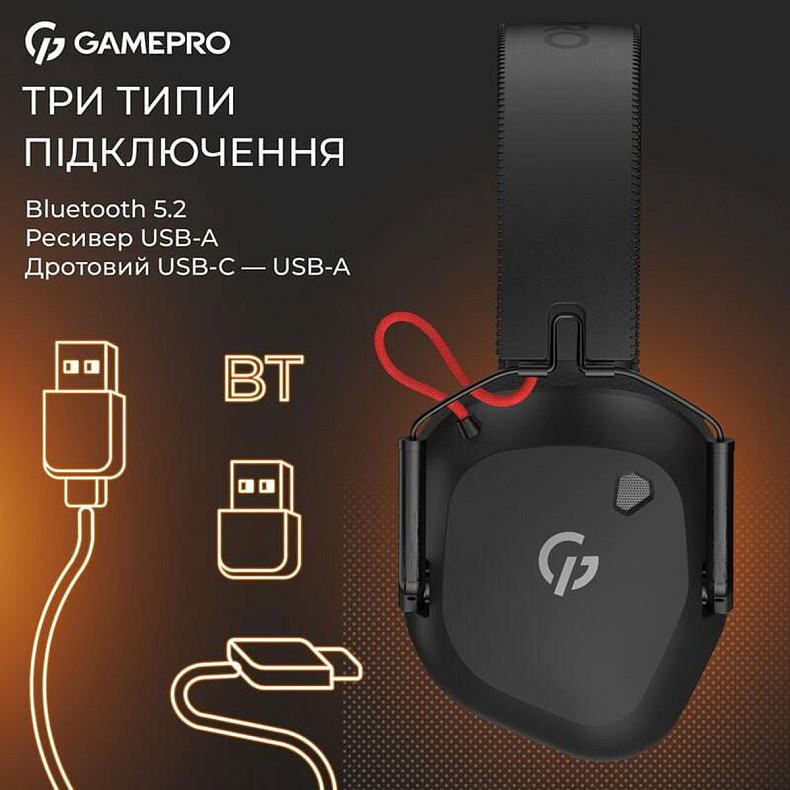 Гарнитура Gamepro Genesis Mercury Pro (HSW120B) 3-Mode