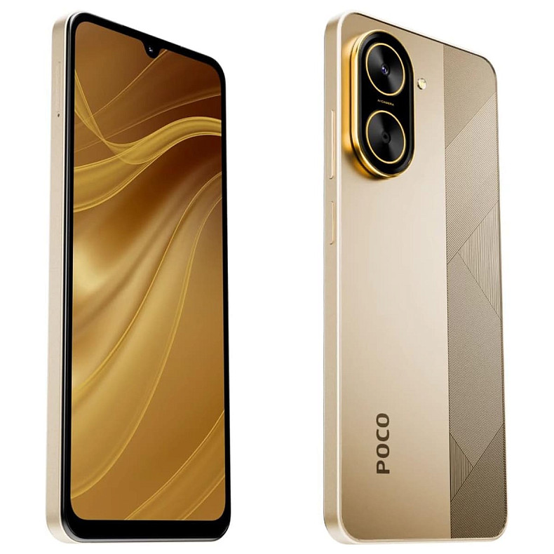 Смартфон Xiaomi POCO C71 3/64GB (with charger) Gold EU
