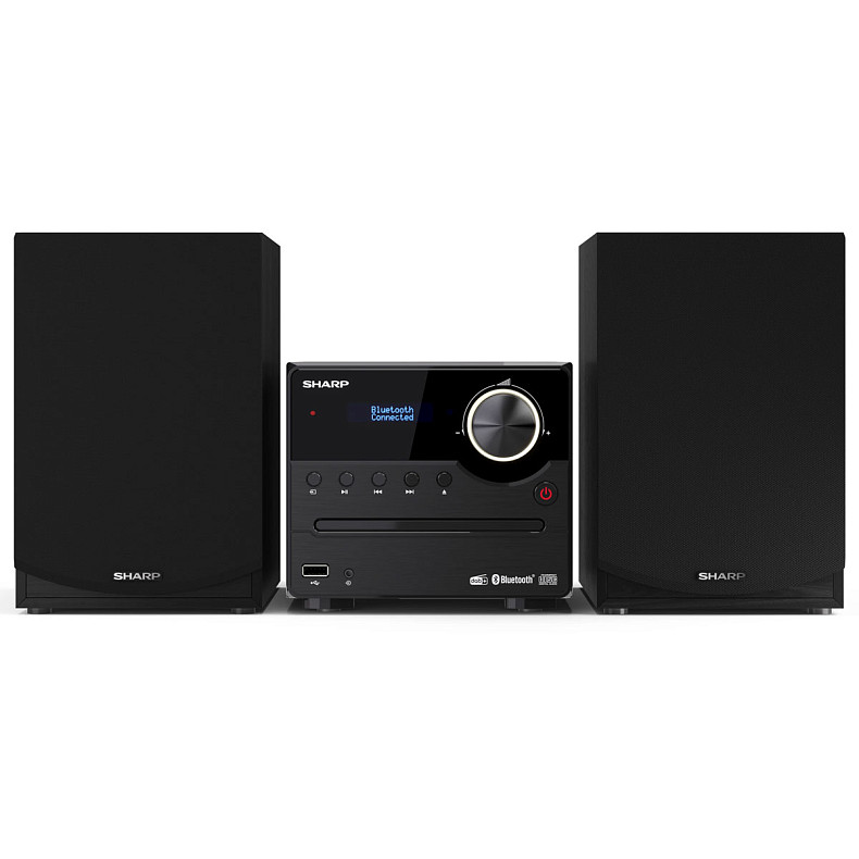 Музыкальный центр Sharp XL-B517D(BK) Black